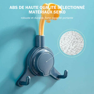 Support de douche avec crochets