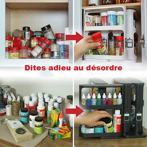 Étagère de rangement pour aliments ou épices