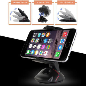 Support de téléphone mobile créatif rotatif