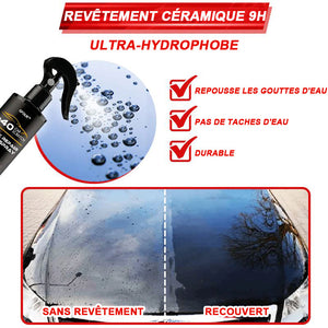 Spray pour une réparation rapide des rayures de voiture