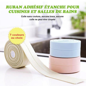 Bande d’étanchéité coin de cuisine ligne coupe-poussière ÉTANCHE Salle de bain Ruban adhésif