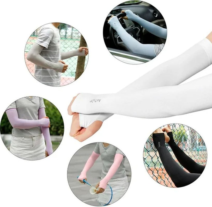 Manches du bras Anti-UV protection solaire pour l'été (1 paire)