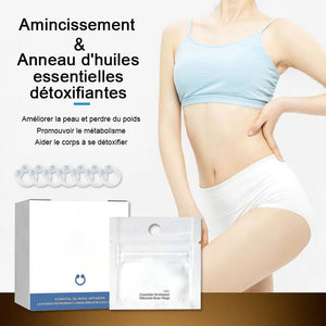 Anneau d'huiles essentielles raffermissant détox