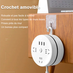 Prise de rangement multifonctionnelle