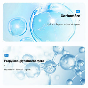 Crème pour les yeux de l'acide hyaluronique