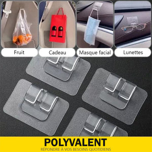 BOUCLES DE FIXATION POLYVALENTES POUR TAPIS DE VOITURE