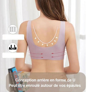 Soutien-gorge respirant avec fermeture à l'avant