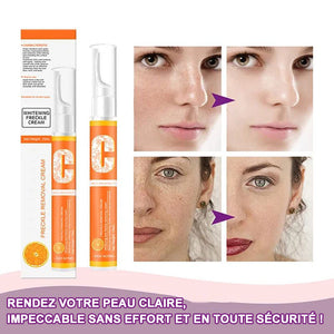 Crème anti-taches de rousseur à la vitamine C