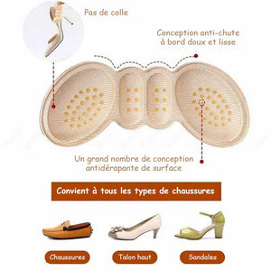 Coussinet de talon épaissi antidérapant