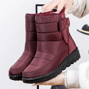 BOTTES DE NEIGE IMPERMÉABLES ET CONFORTABLES POUR FEMME