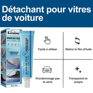Détachant pour vitres de voiture