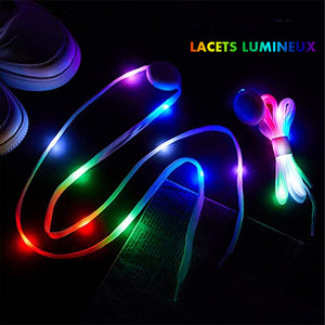 Lacets lumineux LED (1 paire)