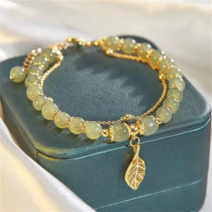 Bracelet joli en jade imitation Hetian