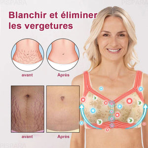 Soutien-gorge push-up de drainage lymphatique ionique