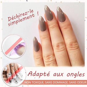 Vernis à ongles décollable