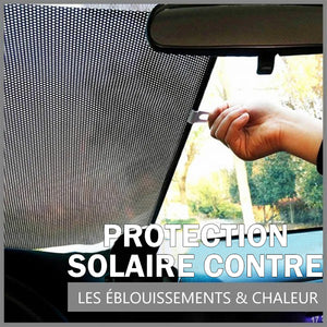 Pare-soleil à rouleau de fenêtre rétractable pour voiture/chambre