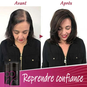 Poudre de fibres complément de cheveux efficace