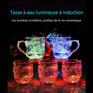 Tasse à eau lumineuse de induction
