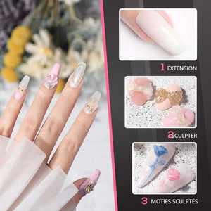 Gel de construction d'extension d'ongles