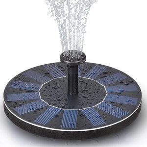 Fontaine solaire flottante