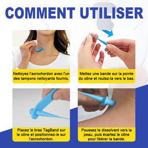 Ensemble d'élimination simple des verrues