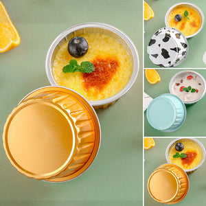 Tasse d'étain en papier d'aluminium