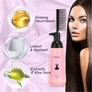 Crème pour lisser les cheveux en 3 secondes