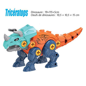 Jouet d'assemblage d'oeufs de dinosaure bricolage