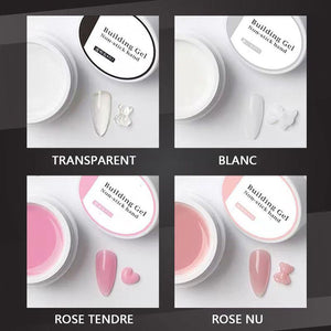 Gel de construction d'extension d'ongles