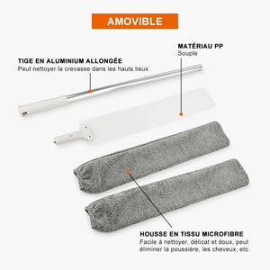 Brosse anti-poussière  à long manche