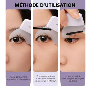 OUTIL DE PROTECTION AUXILIAIRE MULTIFONCTION POUR LE MAQUILLAGE DES YEUX