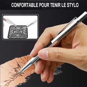 Stylo de lettrage de marqueur pour verre plaque en métal