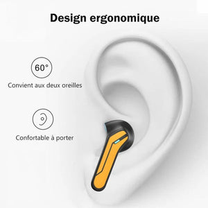 Casque antibruit stéréo Bluetooth sans fil