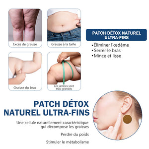 Patchs de détoxification naturels Ultra-fins