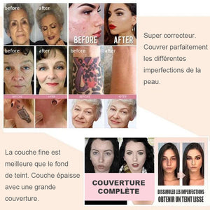 Fond de teint correcteur de maquillage professionnel