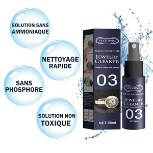 Spray nettoyant pour bijoux