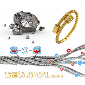 Bracelet de désintoxication aux ions d'osmium