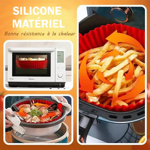 Plaque de cuisson en silicone pour friteuse à air