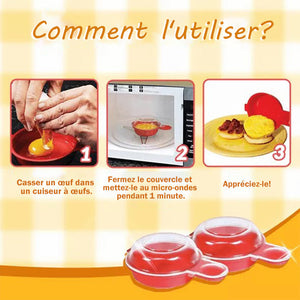 Cuiseur à oeufs à micro-ondes