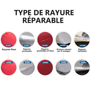 Stylo de peinture de voiture pour réparation les rayures