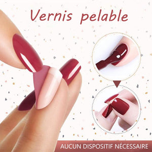 Vernis à ongles décollable