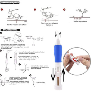 Nouveau stylo de broderie magique DIY