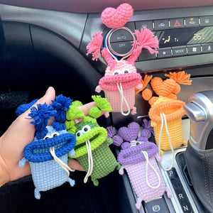 PORTE-CLÉS EN CROCHET FAIT À LA MAIN