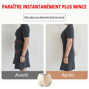 Culotte gainant du ventre avec boucles devant