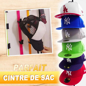 Support ajustable pour casquette et sac derrière de porte