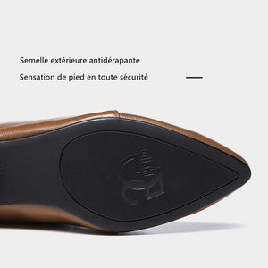 Chaussures creuses à bout pointu pour femmes