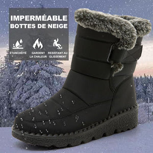 BOTTES DE NEIGE IMPERMÉABLES ET CONFORTABLES POUR FEMME