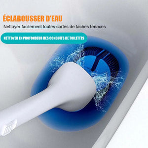 Brosse de toilette à nettoyage en profondeur