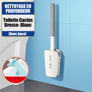 Brosse de toilette Cactus Pas d'espace mort