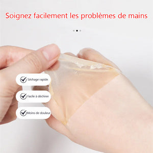 Masque pour les mains de beauté à la mangue